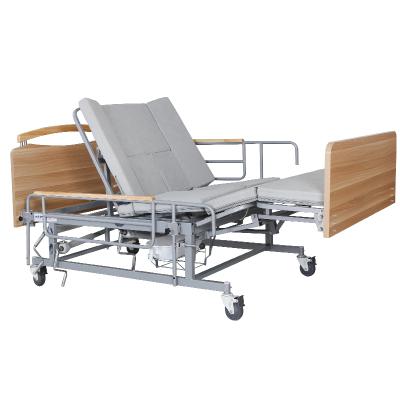 China E23 Manual Operated Accept Style Custom Wooden Elderly Care Multifunctional Manual Nursing Bed With Potty for sale