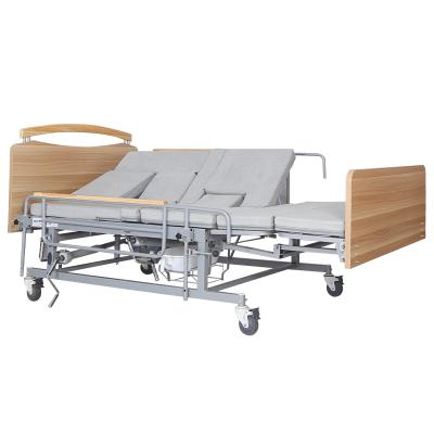 China Hot E23 Maidesite Manual Operated Bed Hospital Manual Wooden Hospital Bed for sale