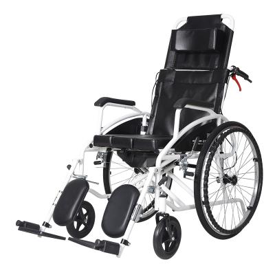 China SLY-119 Portable Simplify Portable Quick Folding Manual Wheelchairs for sale