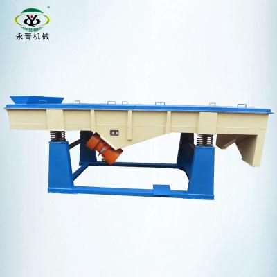 China Ore Square Linear Vibrating Screen Sieve Machine For Rectangular Tilting Silica Sand Sieve Screening Machine for sale