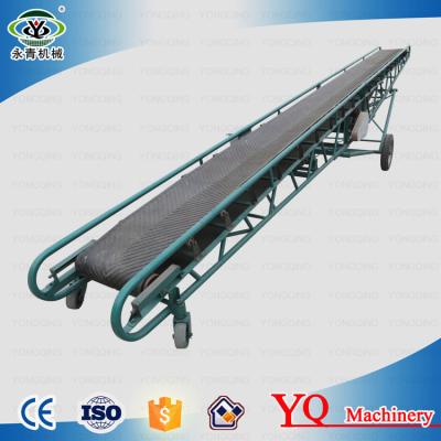 China Heat Resistant China Egg Flour Bowl Roller Movable Belt Conveyor for sale