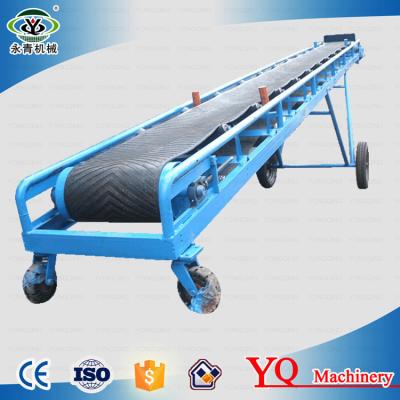 China Heat Resistant High Efficiency Two Direction Reversible Belt Conveyor for sale