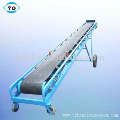 China Large Capacity Vibrating Screen Factory Heat Resistant PVC And Rubber Conveyor Belt For Sand for sale