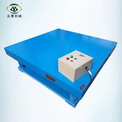 China Carbon Steel Paver Small Electric Plastic Block Molds Vibration Shaker Table for sale