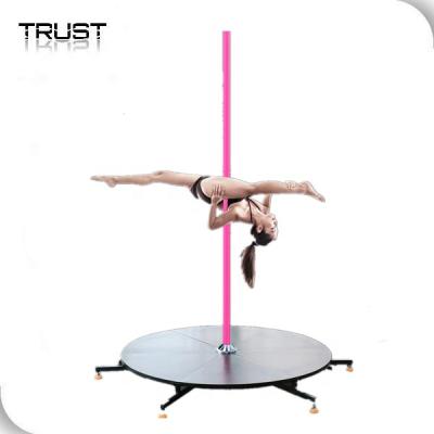 China New design stainless steel portable pole stage dance floor for sale for sale