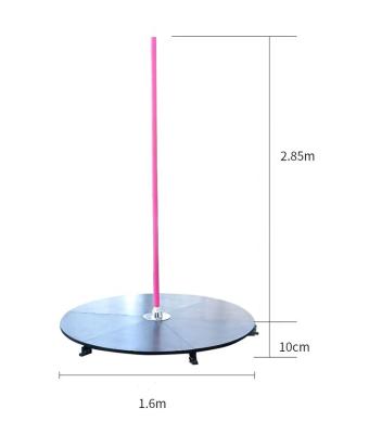 China Stainless Steel Home Easy Assemble Portable Mobile Event Stage Bravo Dance Floor Metal Kids Presentation Props for sale