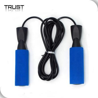 China Plastic Sponge Handle Speed ​​PVC Jump Rope Jump For Fitness for sale