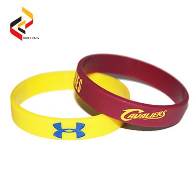 China Customized High Quality Waterproof/Waterproof Wrist Band Customized Silicone Wristbands With Your Message Or LOGO Rubber Wristbands for sale