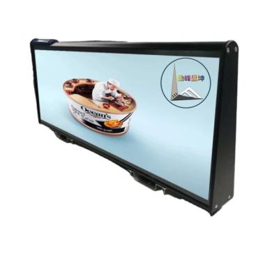 China Indoor wholesale fashionable taxi led sign quality taxi led display advertising car roof top advertising outdoor advertising for sale