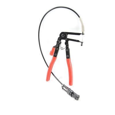 China Steel Auto Vehicle Tools Cable Type Flexible Wire Long Reach Hose Clamp Pliers for Car Repairs Hose Clamp Removal Tool for sale