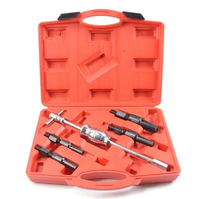 China Repairing Tools 5 PCS Vehicle Tools  Small Bearing Puller Machine Blind Hole Remover Extractor Set Slide Hammer Inner Bearing Puller Set for sale