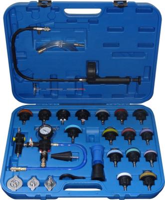 China Repairing Tools 28PCS Master Cooling Radiator Pressure Tester With Vacuum Purge And Refull Kit for sale