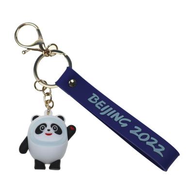 China Decoration Fashion Custom Cartoon Cute Three-dimensional Car Pendant Key Chain Rubber Key Chain for sale