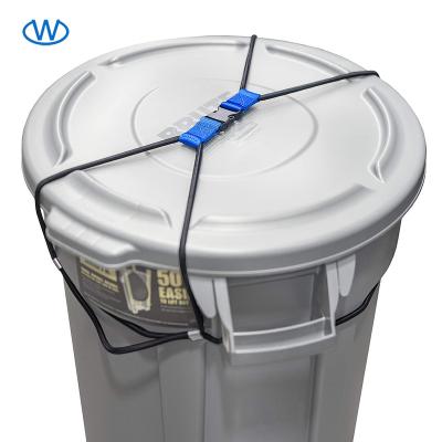 China Universal Movable Latched Stored Outdoor / Home Rubbish Bin Lid Lock for sale