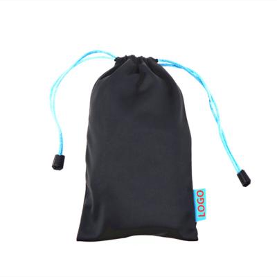 China 2019 Hot Selling Custom Headset Data Line Cord Handle Small Pouch Hot Design Bag Storage Drawstring Bag for sale