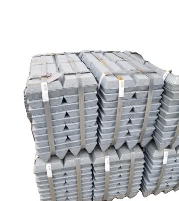 China Chinese Battery Industry Manufacturers Sell 98.5% High Purity / Low Metal Zinc Ingot Wholesale Price Concessions for sale