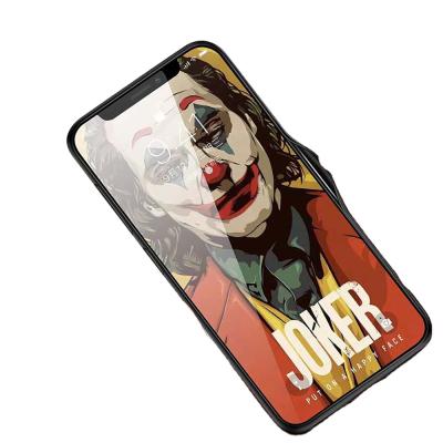 China Waterproof Heat Press Sublimation Masks Custom Photo Printing Back Tempered Glass Cell Phone Case Cover Mobile Phone Products. for iphone for sale