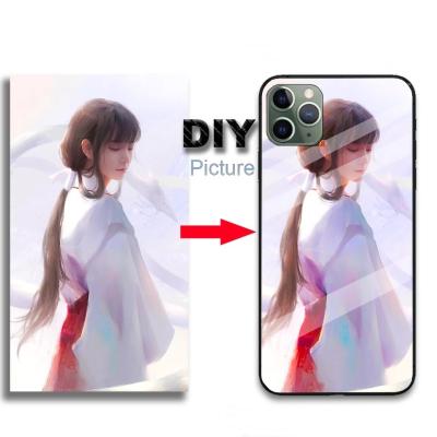 China Custom 2d Photo UV Direct Copy Waterproof Printed Print Clear Transparent Acrylic PC Blank Cell Phone Cases Cover For Huawei y9 for sale