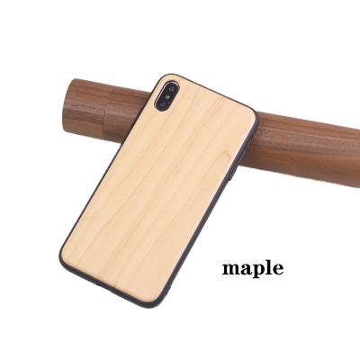 China 2022 Wholesale Anti-fall High-end Wood Accessories Blank Logo Wood Phone Case Custom For Iphone 13/12 pro Max XS 8plus for sale