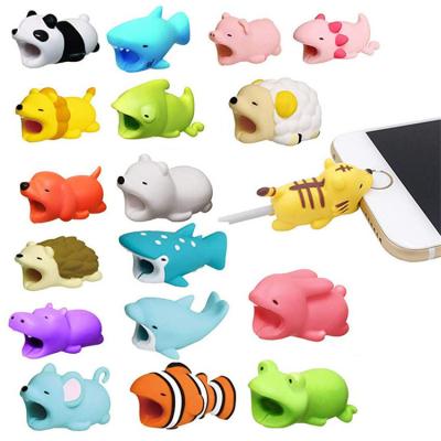 China Daily Life Animal Cable Bite For Usb Charging Cute Bite Cable Protector De Cable Iphone Accessories Charger Protector for sale