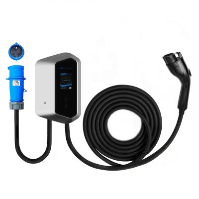 Cina RCD Type B Wall Mounted EV Charger Type 1 Charging Interface -30C- 50C in vendita