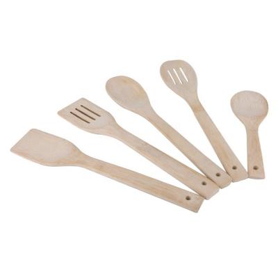 China Amazon Success 2022 Sustainable PHW Wooden Utensil Set Kitchen Bamboo Wooden Utensil For Cooking for sale