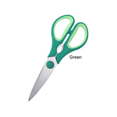 China Universal Kitchen Shear Top Storing Coloful Universal Handle Kitchen Scissors With PHW Cover for sale