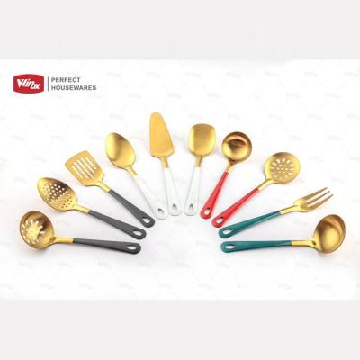 China Sustainable Top Seller Kitchen Accessories Small Colorful Plating Painting Handle Utensils And Tools in Home And Kitchen for sale