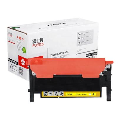 China Factory Wholesale COMPATIBLE FUSICA Toner CLT406 Color High Quality Laser Printer Compatible Toner Cartridge For Samsung for sale