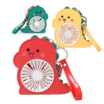 China Mini Outdoor Rechargeable Toys Custom Kids Fan Key Chain With Led Light for sale