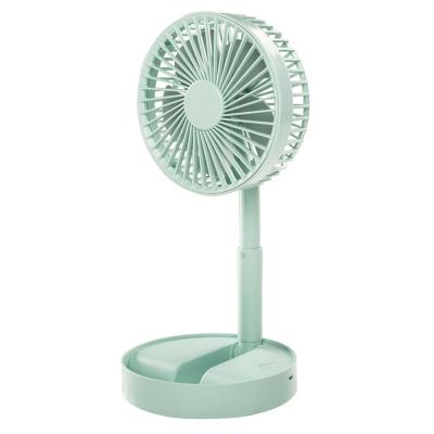 China Small Mini Portable Electric Toy Plastic Fan Summer Desktop Foldable Plastic Fan for sale