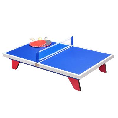 China Bring Joyful Indoor Sports Toys Mini Foldable Ping Pong Table Tennis Board Game For Kids for sale