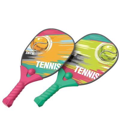 China Playset Popular Outdoor Sport Toy Ball Racket Pickleball Paddle Set For Kids for sale