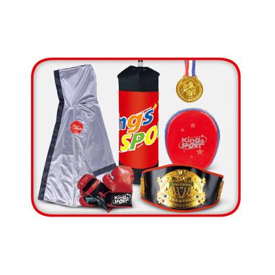 China High Quality Kids Safety Sports 6in1 Bag Equipment Punching Boxing Suit Set For Kids for sale