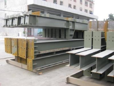 China High Strength Workshop Steel Structure Low Carbon With Epoxy Resin Paint for sale