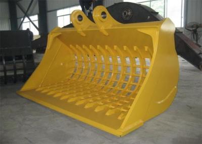 China Single Cutting Edge Backhoe Rock Bucket For Caterpillar CAT 320 Excavator for sale