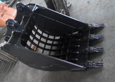 China Komatsu PC120 Excavator Screening Bucket With Heavy Duty Interlocking Ribs for sale