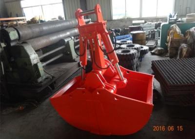 China Non Rotate Excavator Clamshell Grapple Bucket For Daewoo DH280 Long Reach Excavator for sale