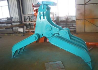 China Wide Design Excavator Grab Bucket / Mechanical Grapple For SK200 Excavator for sale