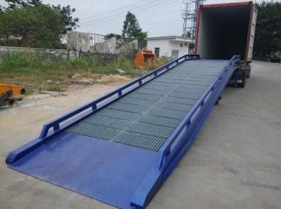 China Galvanized Steel Containers / Mobile Yard Ramp Manual Operate Manner for sale