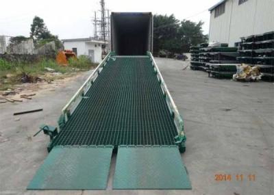 China Truck Lifting Mobile Yard Ramp Optional Color With CE Certification for sale