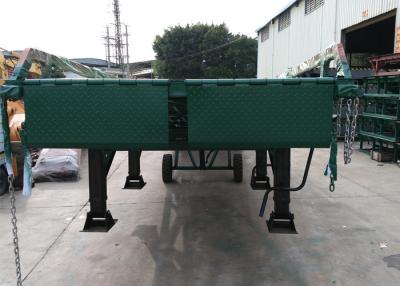 China 10 Ton Capacity Truck Mobile Loading Ramp 4 Legs Container With Hydraulic System for sale