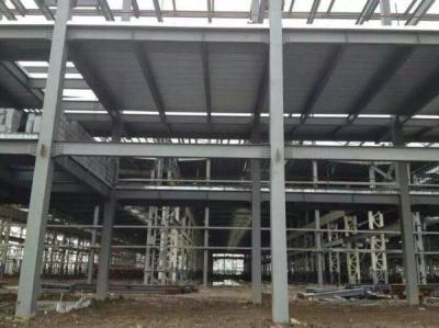 China ASD Q235 Prefabricated Steel Structure , Portal Frame Steel Structure Warehouse for sale