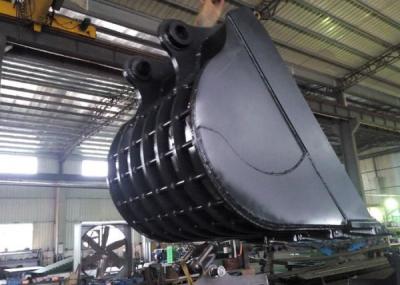 China 0.5 Cum Komatsu Excavator Skeleton Rock Bucket With Heavy Duty Interlocking Ribs for sale