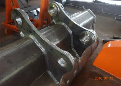 China Hitachi ZX200-3 Excavator Skeleton Rock Bucket 30mm Horizontal Pillar Diameter for sale