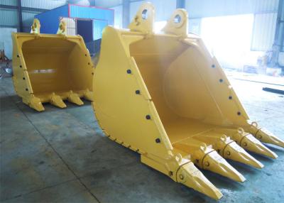 China Wear Resistant Tilting Backhoe Rock Bucket High Performance For Cleaning Hard Soil for sale