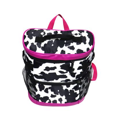 China New Fashion Leopard Waterproof Outdoor Cooler Backpack Big Size Summer Cooler Bag DOM-1022003 for sale