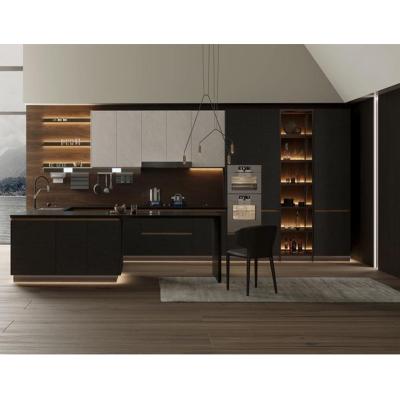 China MDF Modern Modular Modern Lacquer Matte Sideboard Set for sale