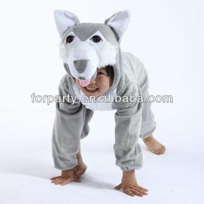 China Various styles are available PC-0588 kids wolf cosplay costume animal costume for kids for sale