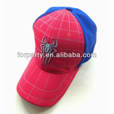 China 6-Panel Hat BHC-1410 Marvel Comics Spiderman Hat for sale